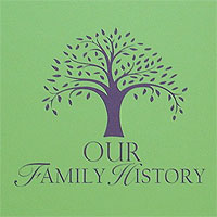 Green Family Tree Binder